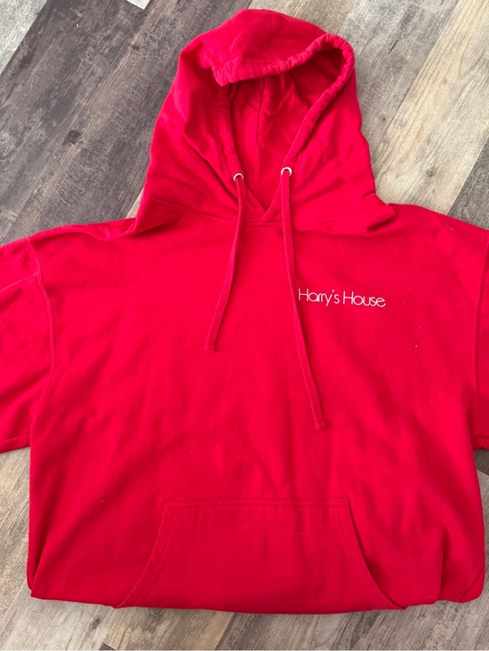 Tops - Harry's House Red Hoodie - Unisex